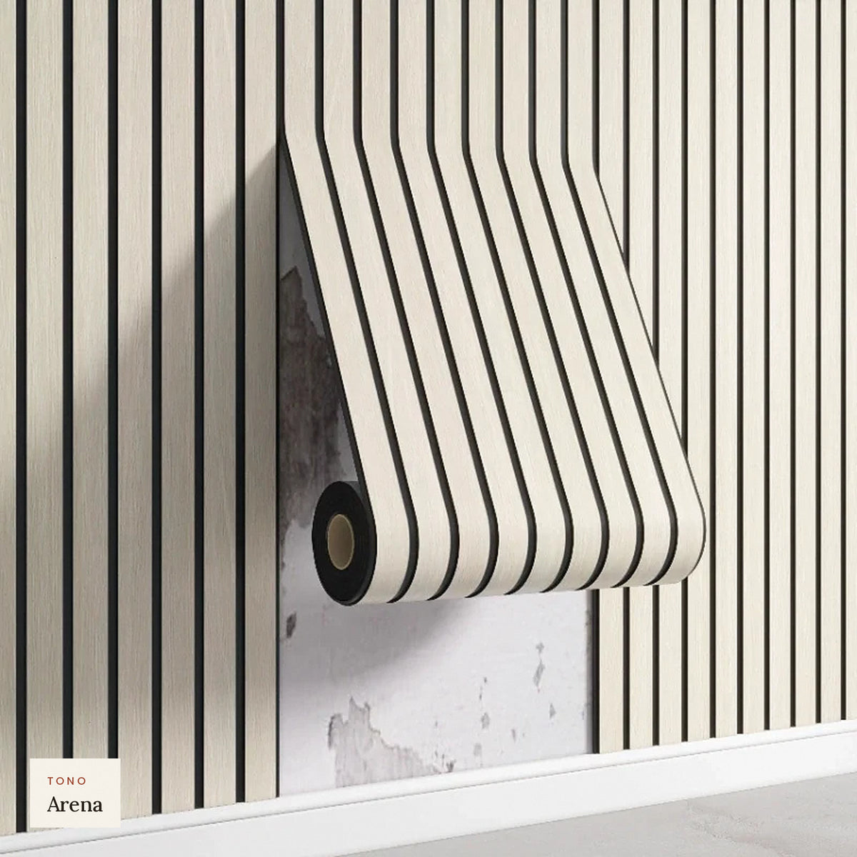 Papel Adhesivo Efecto Listones de Madera | 6 Tonos