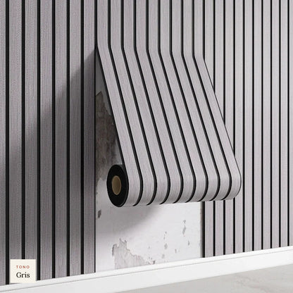 Papel Adhesivo Efecto Listones de Madera | 6 Tonos