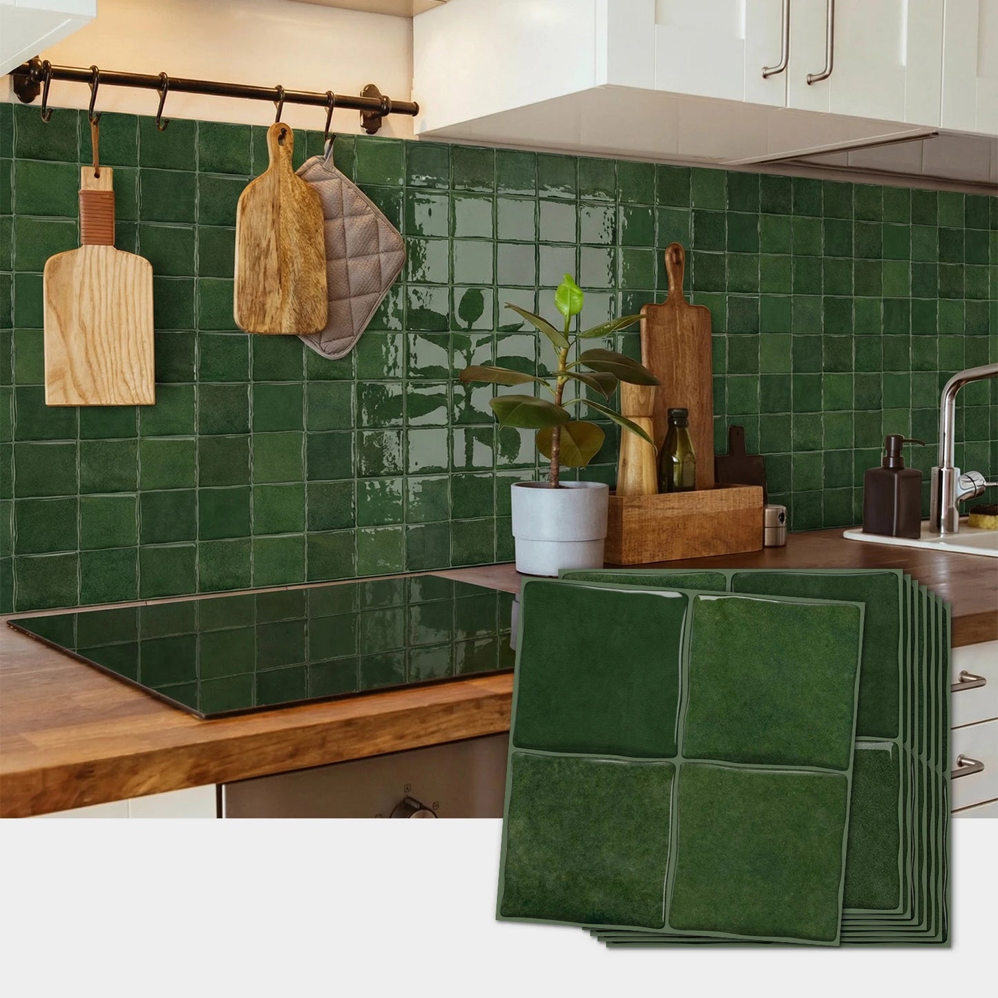 Panel de pared adhesivo Premium | Resistente al agua