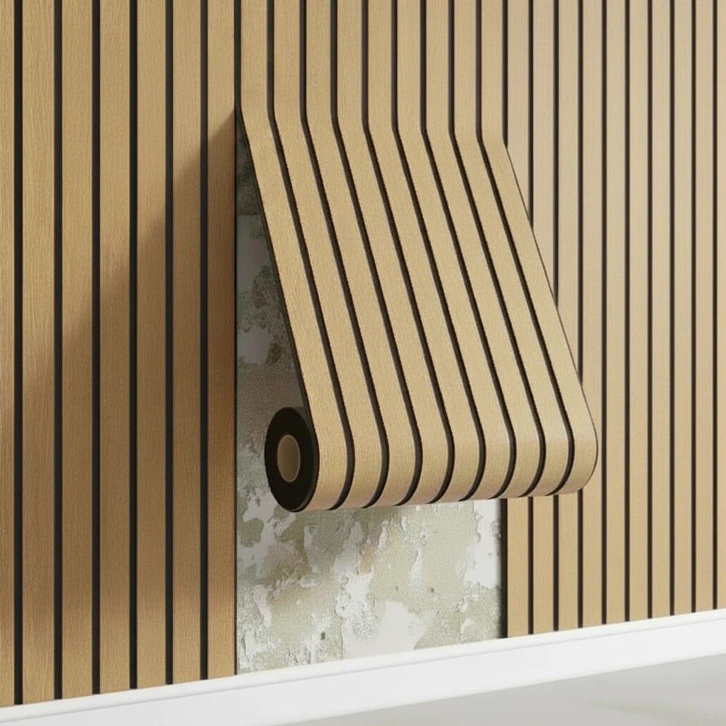 Panel Decorativo 3D Autoadhesivo | Acabado Elegante e Impermeable