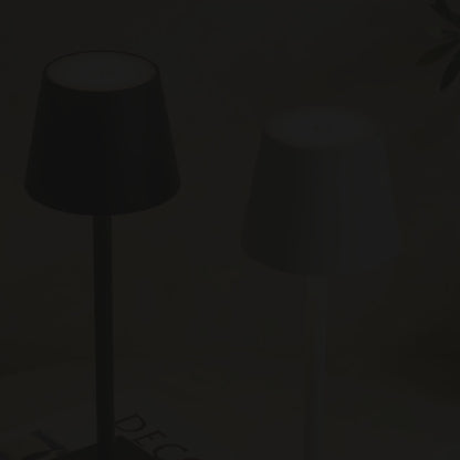 Vídeo de la lámpara LED portátil sin cables: se enciende con un toque, cambia entre luz cálida, neutra y fría y está disponible en negro y blanco